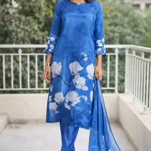 Reyon Kurti Pant Set for Women