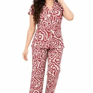 Women's Casual Shirt & Lower Set