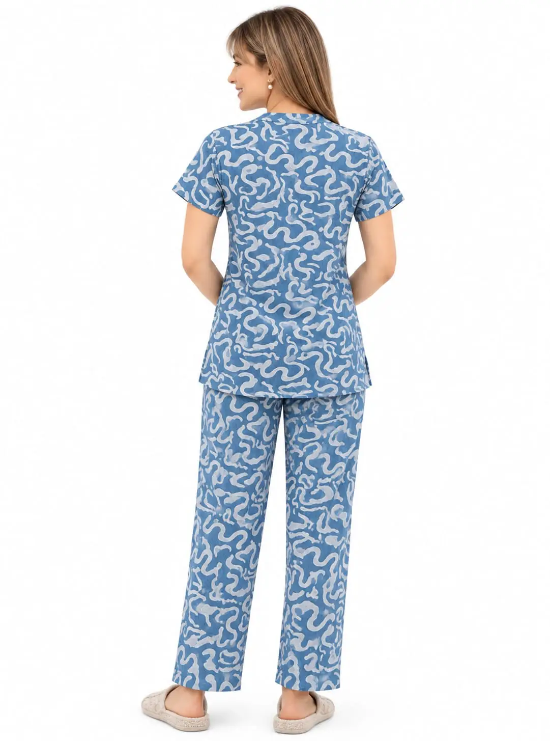 Cotton Hosiery Night Suit for Women