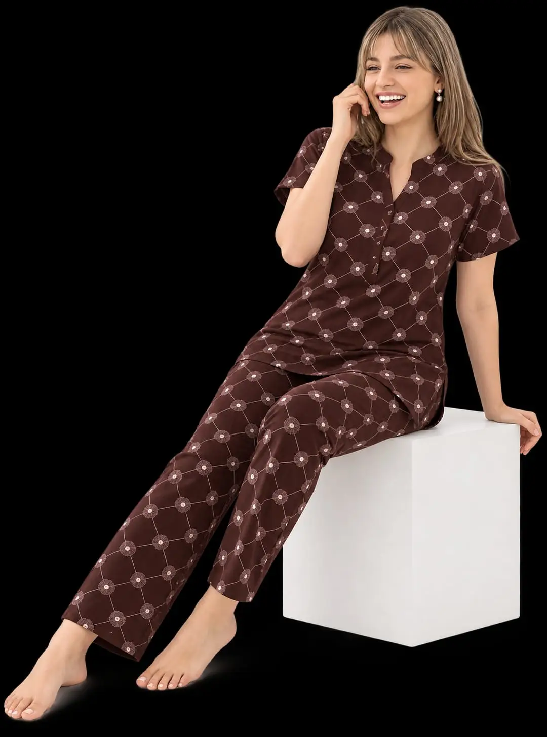 Women's Cotton Sleep Set Comfortable Nightwear