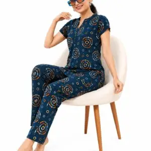 Cotton Hosiery Night Suit for Women