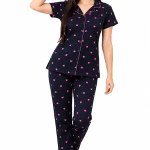 Black night suit for women