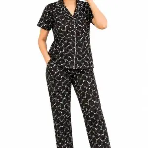 Black night suit for women