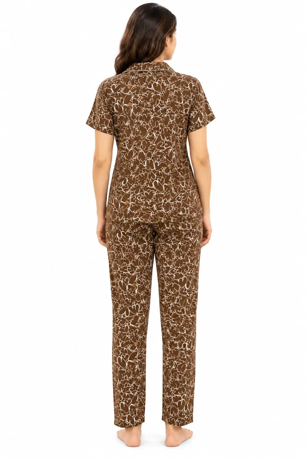 Kings lounge wear shirt and lower night suit for women