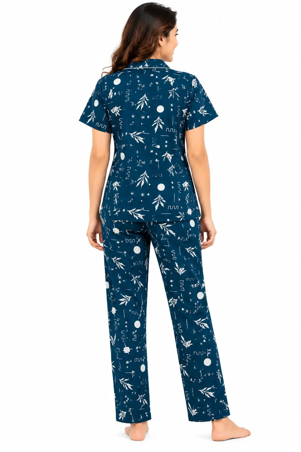 Kings lounge wear shirt and lower night suit for women