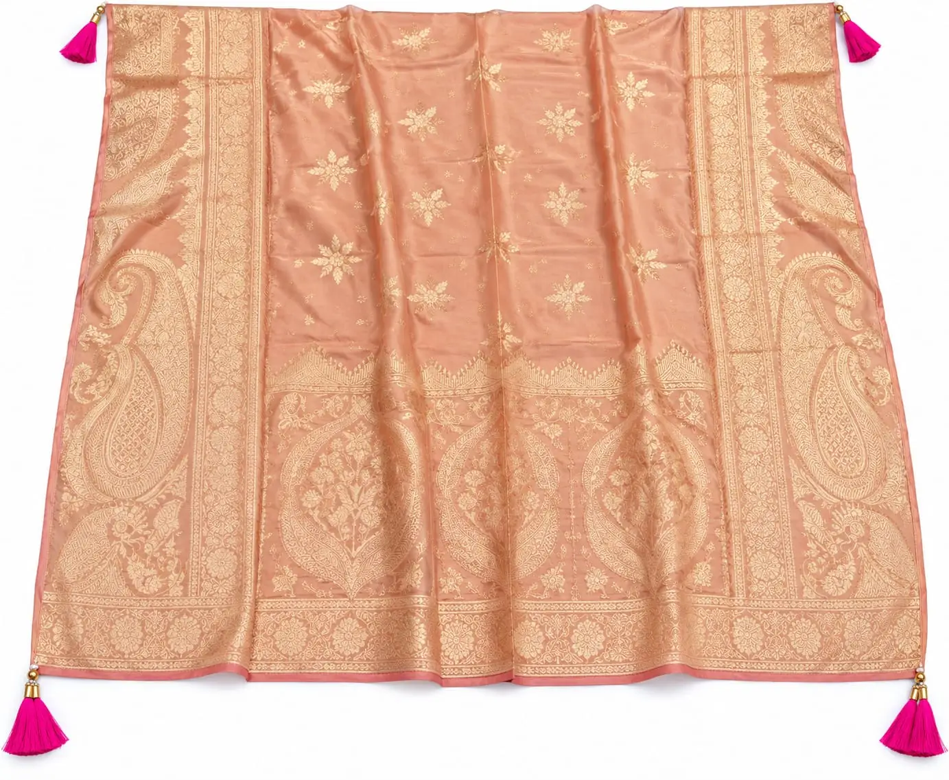 Peach Rose Gold Deep Rani Pink 3-Piece Set